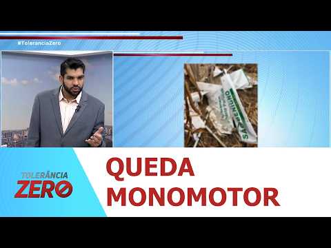 Avião monomotor cai em Macambira e deixa uma pessoa morta perto da Cachoeira da Pedra da Arara - TZ