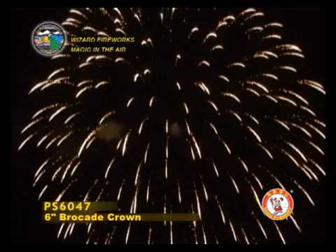 SS150BC01 - 6 INCH SHELL - WIZARD FIREOWRKS - PS6047