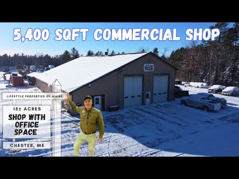 Sale Pending - Multi-Use Commercial Property on 15± Acres Maine Real Estate