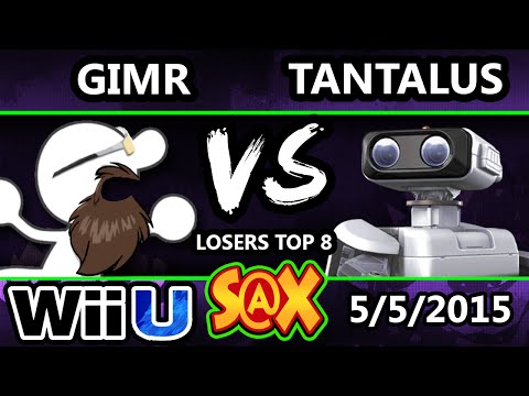 S@X - VGBC | GimR (GaW) Vs. VGBC | Tantalus (R.O.B.) SSB4 Losers Top 8 - Smash Wii U - Smash 4