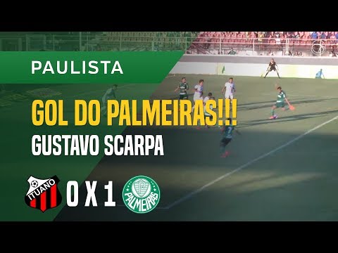 GOL (SCARPA) - ITUANO X PALMEIRAS - 11/03 - PAULISTA 2018