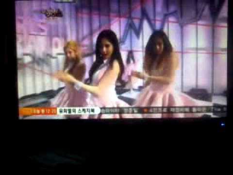 [140314] SNSD Mr.Mr @ Music Bank 5th Win!