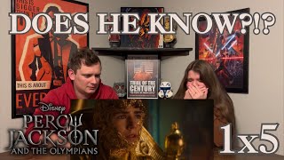 Percy Jackson and the Olympians Episode 5 Reaction & Review! ￼Does He Know?