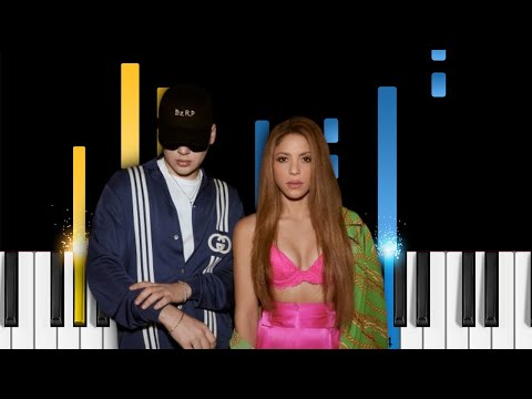 Bizarrap & Shakira - BZRP Music Sessions #53 - Piano Tutorial
