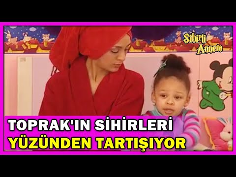 Eda ile Yavuz, Toprak'ın Yaptığı Sihirler Yüzünden Tartışıyor! - Sihirli Annem Özel Klip