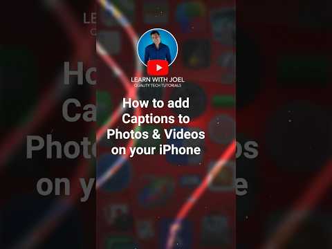 iOS 14: Cómo agregar subtítulos a tus fotos en iPhone e iPad