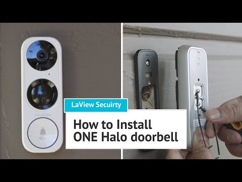 How To Install ONE Halo Doorbell | LaView Security trailer