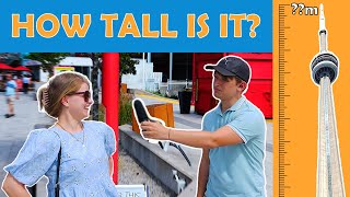 Hey Toronto, How Tall is the CN Tower