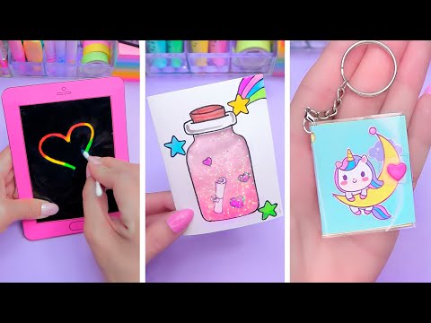 Easy paper craft ideas / Paper crafts / Paper DIY / School crafts / Paper tricks - YouTube