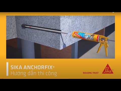 Keo Khoan Cấy Thép Thông Dụng Sika AnchorFix® S