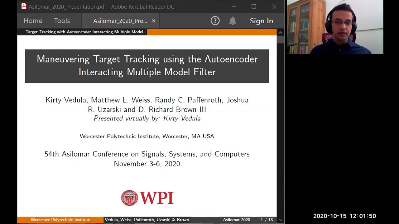 Maneuvering Target Tracking using the Autoencoder Interacting Multiple Model Filter
