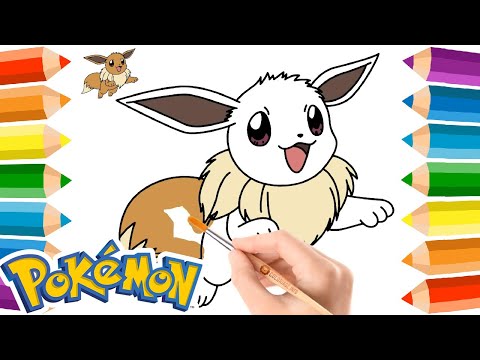 Dessin Pokémon Evoli Coloriage 🎨 Comment dessiner Pokémon Evoli Facile