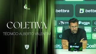 Coletiva técnico Alberto Valentim | Goiás 3 x 1 América | Coelho TV