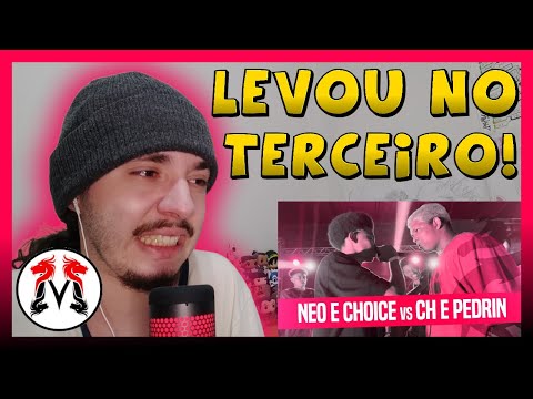 (A REVELAÇÃO DO ES 🔥) CHOICE (RJ) e NEO (RJ) x CH e PEDRIN | 1ª FASE | MAR DE MONSTROS | REACT BAUEB