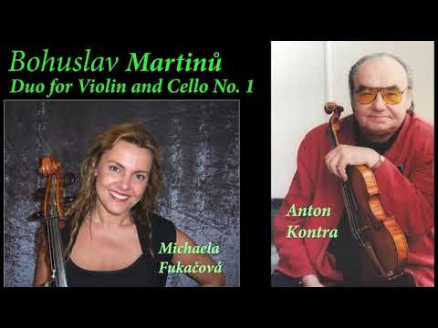 Bohuslav MARTINU  Duo for violin and cello No. 1