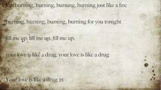 MIA MARTINA - BURNING(Lyrics)