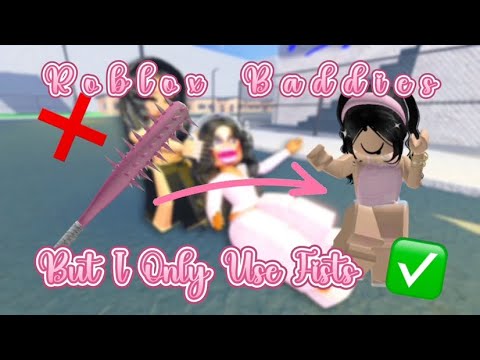 Roblox Baddies But I Only Use Fists?! 🤜 | (BEATING TEAMERS & 1V1’S)