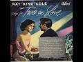 Nat King Cole - Dinner for One, Please James
