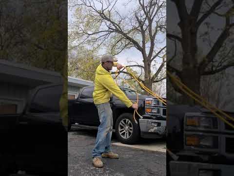 Wind Up Extension Cord 100ft #shorts