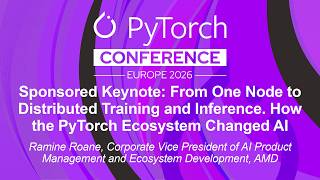 Sponsored Keynote: From One Node to Distributed Training and Inference. How the PyTo... Ramine Roane