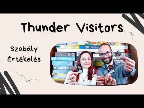 Siess villámlást nézni! Thunder Visitors társasjáték játékbemutató és szabályismertető - Társasozz Okosan!