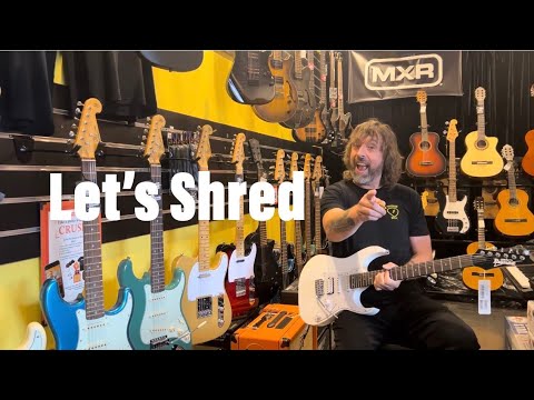 Let’s Shred on this Ibanez GRG140 White Electric Guitar