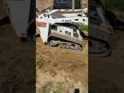 Skid-Maxx 3X grader on a MT-55 Bobcat