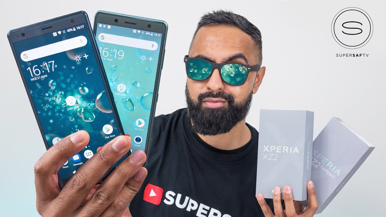 Sony Xperia XZ2 UNBOXING + XZ2 Compact