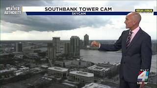 LIVE RADAR: Late-day thunderstorms expected across Northeast Florida tonight