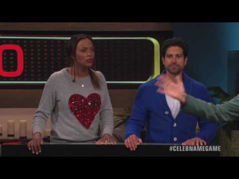 Aisha Tyler & Adam Rodriguez 20K Win | Celebrity Name Game