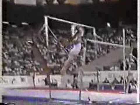 Maria Neculita - 1991 Worlds Team Optionals - Uneven Bars