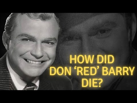 How did Don 'Red' Barry die?