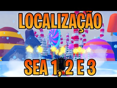 Location of the new Christmas Island of Mar 1, 2 and 3 at Blox Fruits