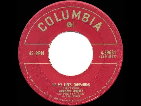 1952 HITS ARCHIVE: Be My Life’s Companion - Rosemary Clooney