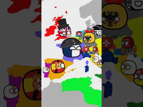 Napoleonic Wars in a nutshell #countryballs