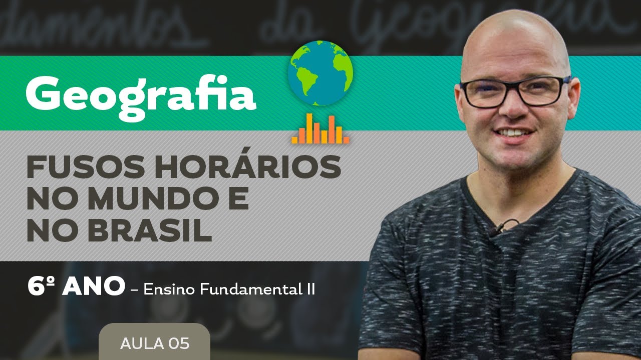 Fusos Horários no Mundo e no Brasil – Geografia – 6º ano – Ensino Fundamental