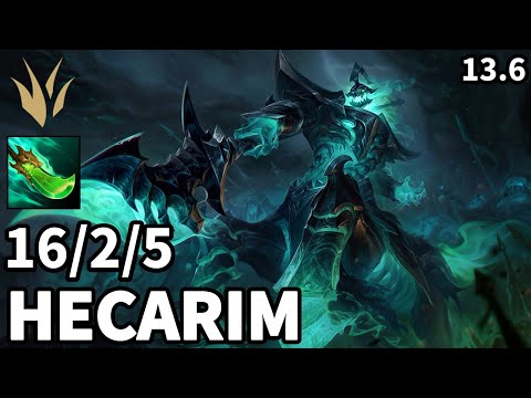 Hecarim Jungle vs Viego - EUW Master | Patch 13.6