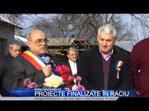 Proiecte finalizate in Raciu - www.columnatv.ro