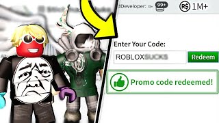Roblox Promo Code Gives You 1 Million Robux For Free Still - secret robux promo code gives free robux by doing nothing working