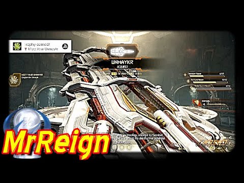 Doom Eternal - How to Get the Unmaykr Weapon - Meet Your Unmaykr Trophy