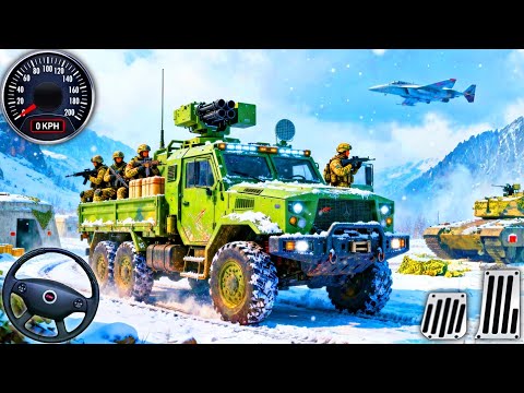 Army Cargo Truck Driving Simulator 3D | Extreme Offroad Military Missions 2026 - Android Gameplay