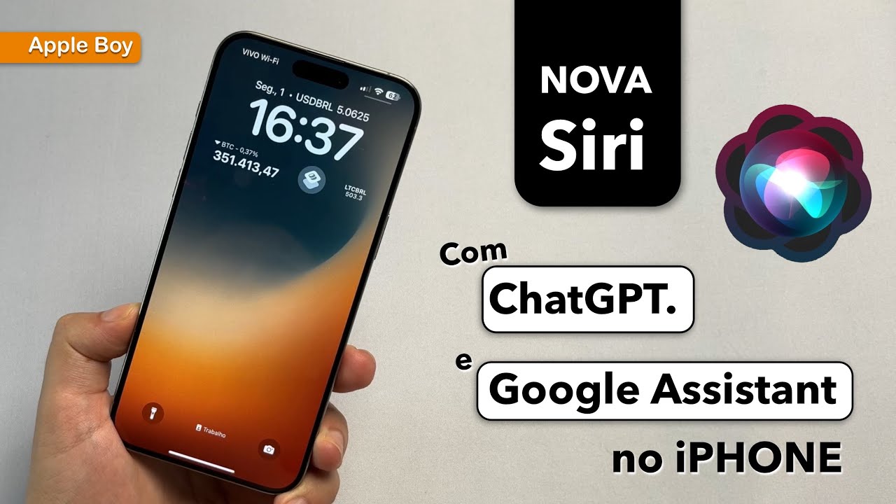 Como usar o ChatGPT e o Google Assistente com a Siri no iPhone?