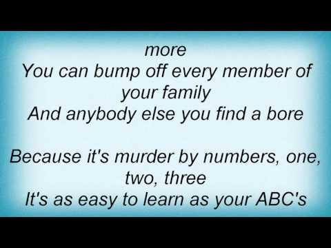 download lagu mp3 mp4 Murder By Numbers Lyrics, download lagu Murder By Numbers Lyrics gratis, unduh video klip Murder By Numbers Lyrics