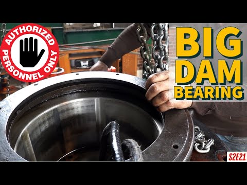 Giant Thrust Bearing on a Hydroelectric Generator - Authorized Personnel Only S2E21