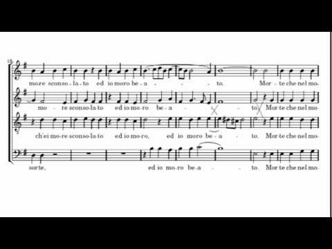Il bianco e dolce cigno - Jacob Arcadelt - Soprano