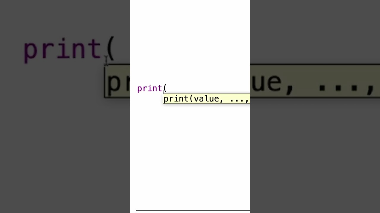 Hello World in Python