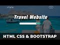 How To Make A Website Step By Step Using HTML CSS Bootstrap | Travel Website Development How To Make A Website Step By Step Using HTML CSS Bootstrap | Travel Website Development