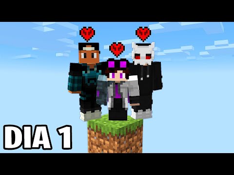 SOBREVIVENDO EM APENAS UM BLOCO NO HARDCORE