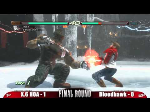 X.6 HOA vs Bloodhawk FRXIV Tekken 6 Top 16