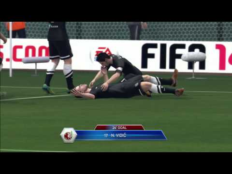 A Typical FIFA 14 Ultimate Team Game....